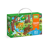 Пазл на внимательность В лесу 80 элементов ET01-068