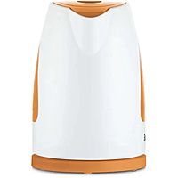 Чайник электрический Blackton Bt KT1706P, пластик, 1.7 л, 2200 Вт, бело-оранжевый