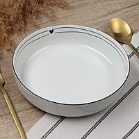 Глубокая тарелка "С любовью", 20 см