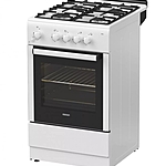 Плита газовая Tessa G 3108 W чугунная решетка