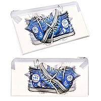 Пенал мягкий 1 отд. плоский 95*205 Calligrata ПВХ "Большие мечты"