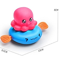 Заводная игрушка для ванны с брызгалкой «Осьминожка», Крошка Я