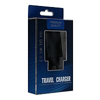 Сетевое зарядное устройство GQ-1, USB, 2.4 А, чёрное