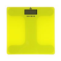 Весы напольные Luazon LVE-006 электронные до 180 кг желтые