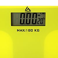 Весы напольные Luazon LVE-006 электронные до 180 кг желтые