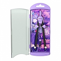 Готовальня ErichKrause "CoolRay", 2 предмета, пенал, микс