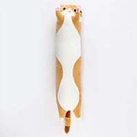 Мягкая игрушка "Котик", 70 см, цвет рыжий