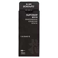 Карандаш графитовый черный Soft, корпус черный