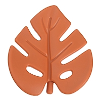 Прорезыватель силиконовый «Тропики», цвет желтый/оранжевый, Mum&Baby