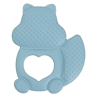 Прорезыватель силиконовый «Белочка», цвет синий, Mum&Baby