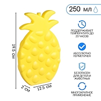 Аккумулятор холода "Мастер К. Ананас", 250 мл, 19,5 х 12,5 см, желтый