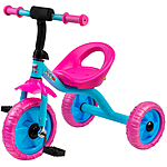 Велосипед трехколесный розовый JTRSM16-1 колеса EVA