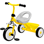 Велосипед трехколесный желтый JTR04-2 колеса EVA