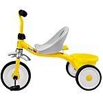 Велосипед трехколесный желтый JTR04-2 колеса EVA