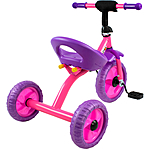 Велосипед трехколесный розовый JTRSM16-2 колеса EVA