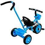 Велосипед трехколесный голубой JTR113-1 колеса EVA