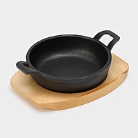 Сковорода чугунная Magma «Далат», 16,5×12,5×3,2 см