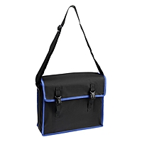 Сумка для инструментов ТУНДРА, 5 петель, два отделения, ремень, 400 х 320 х 130 мм