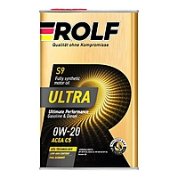 Масло моторное Rolf Ultra 0W-20 C5 SN plus 1 л синт.