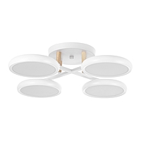 Люстра "Алис" 4хLED 96Вт 3000-6000К белый 60х60х13 см