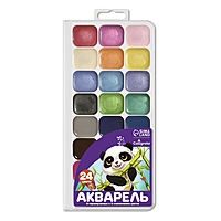 Акварель 24цв (12 классич+12 перламтур)Calligrata