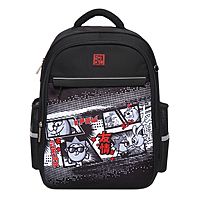 Рюкзак молодежный 38 х 29 х 14,5 см, Hatber Ergonomic light "Смешарики" NRk_15152