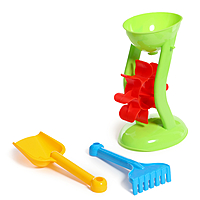 Песочный набор "Мельница" 3 эл. 40-0109
