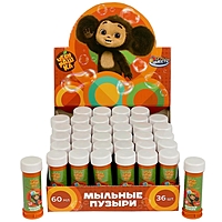 Мыльные пузыри "Чебурашка" 60 мл, 01087-60ЭД