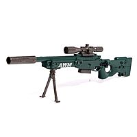 Робот «Снайперская винтовка», трансформируется, с металлическими элементами