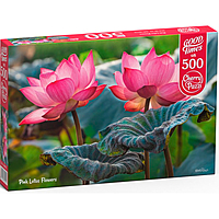Пазл Розовые цветы лотоса 500 элементов