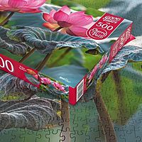 Пазл Розовые цветы лотоса 500 элементов