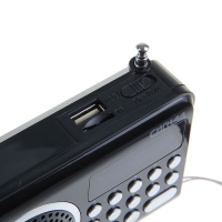 Радиоприемник Сигнал РП-108, 600 мА/ч, SD, USB, 3.5 jack