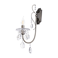 Светильник настенный Бра Эристум 13х27х47, 1х60Вт Е14, Бронза