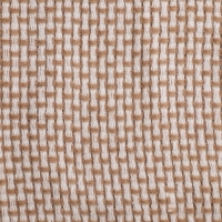 Плед шерстяной "Милано люкс", размер 140х200 см, цвет белый/бежевый