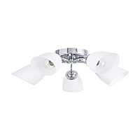 Люстра потолочная Кэтти 5х40Вт Е27 Хром 55x55x25 см