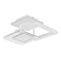 Люстра потолочная "Эми" LED 3х32Вт Белый 34х26х12см 3000-6500K