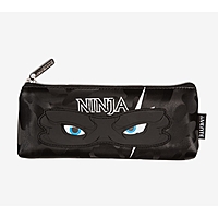 Пенал мягкий, 1 отделение, 80 х 210 х 35 мм, объёмный, deVENTE, Ninja, искусвенная кожа, с подкладом
