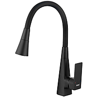 Смеситель для кухни Haiba HB73823-7 гибкий излив черный