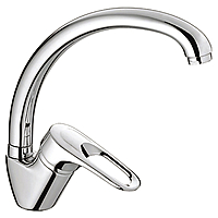 Смеситель для кухни Haiba HB4104 хром