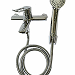 Смеситель для ванны Haiba HB60595 короткий излив хром