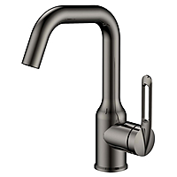 Смеситель для раковины Haiba HB10825-3 оружейная сталь