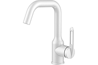 Смеситель для раковины Haiba HB10825-8 белый матовый