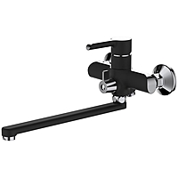 Смеситель для ванны Haiba HB22805-7 черный/хром