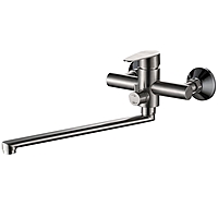 Смеситель для ванны Haiba HB22802 нержавеющая сталь