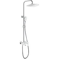 Душевая система Haiba HB24505-8 с изливом белый/хром