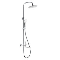 Душевая система Haiba HB24557-8 с изливом белый/хром 