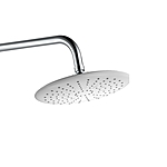 Душевая система Haiba HB24557-8 с изливом белый/хром 