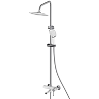 Душевая система Haiba HB24805-8 с изливом белый/хром