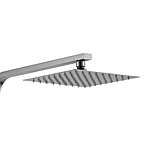 Душевая система Haiba HB24803-2 с изливом нержавеющая сталь