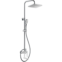 Душевая система Haiba HB24548-8 с изливом белый/хром